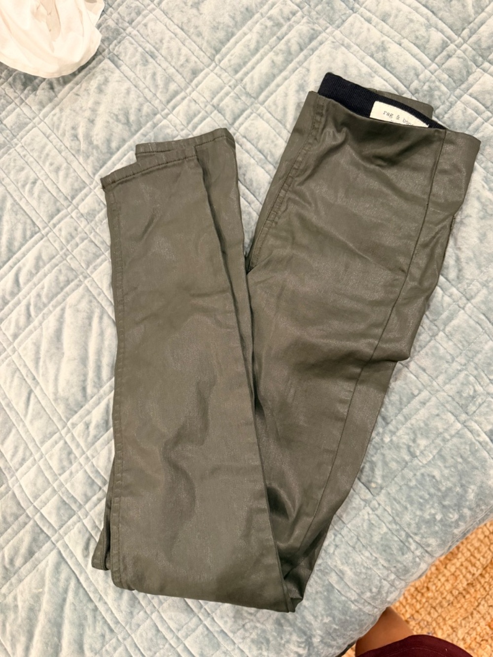 Rag & Bone XS 100% Leather Leggings - Never Worn - Picture 4 of 7
